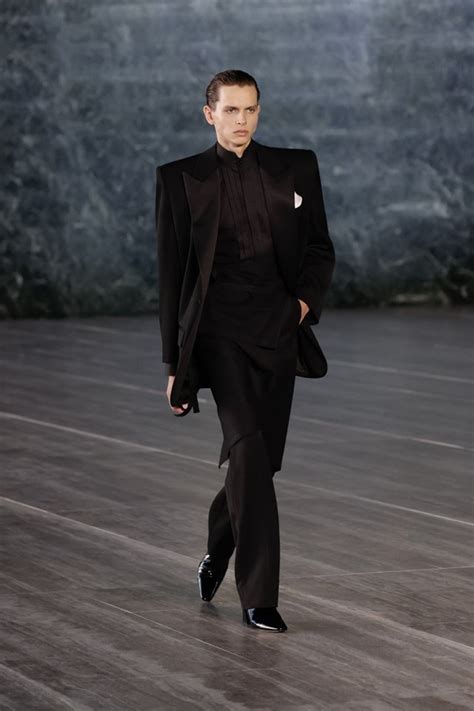 ysl menswear.